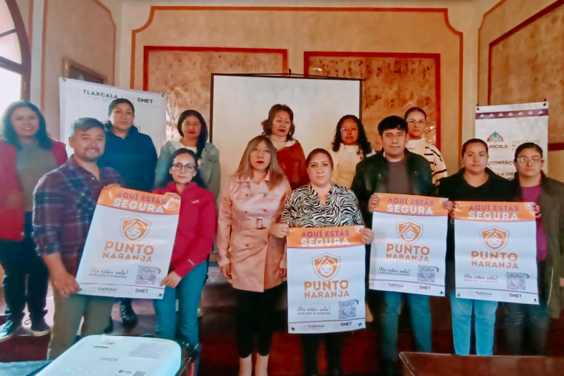 Fortalecen Alfonso Sánchez García y Secretaría Estatal de las Mujeres estrategia de seguridad a través de 'Puntos Naranja'